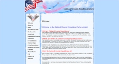 Desktop Screenshot of caldwellcountytexanrepublicans.org